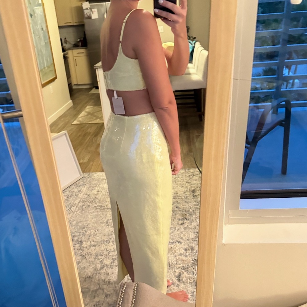 NWT Sau Lee Oksana set popcorn yellow - Picture 4 of 4